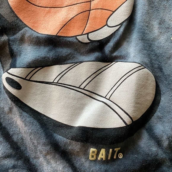 𝅺bait X SPACE JAM A NEW LEGACY MEN MARVIN LEGACY TEE GITD SMALL S - Picture 4 of 5